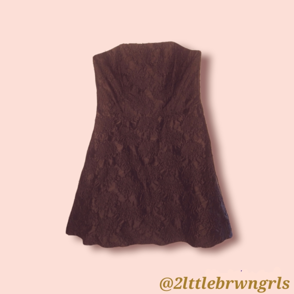 Women's H&M Jacquard Strapless Dress